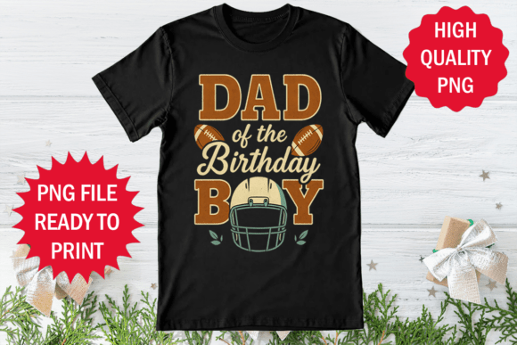 Dad of the Birthday Boy Football Shirt: A Designer’s Review