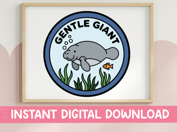 Gentle Giant Manatee Badge: A Designer’s Review