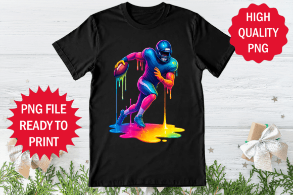 Review: American Football Colorful Design Png for Embroidery