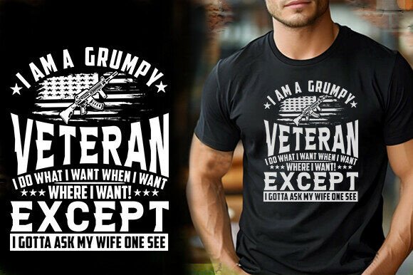 Review: I AM a GRUMPY VETERAN Embroidery Design