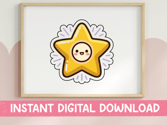 Reviewing the Cute Kawaii Smiling Star Design