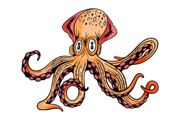 Reviewing the Scary Octopus Sea Monster Design