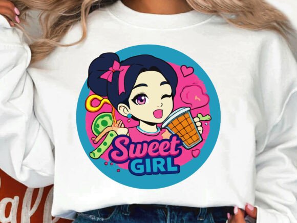 Reviewing the “Sweet Girl” Sweatshirt Png Design
