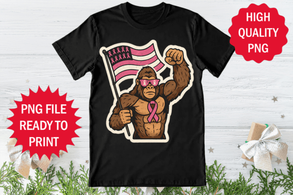 Reviewing the Usa Bigfoot Pink Ribbon Design Shirt Png