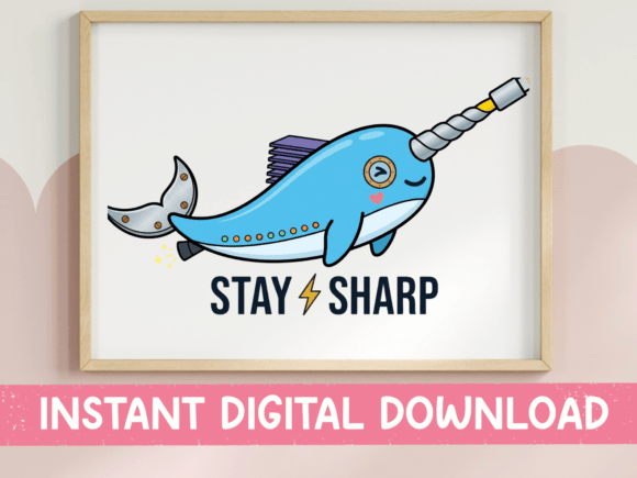Stay Sharp Narwhal Sword Art: A Designer’s Review